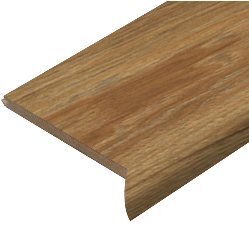 Mohawk TrueMatch Flush Stair Nose 33607-03 Cattail Pecan | OnFlooring