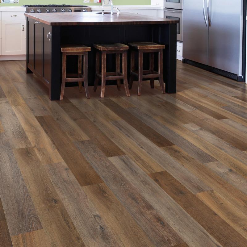 Mohawk Solidtech Explorer's Cove Shadow Woodlands OnFlooring