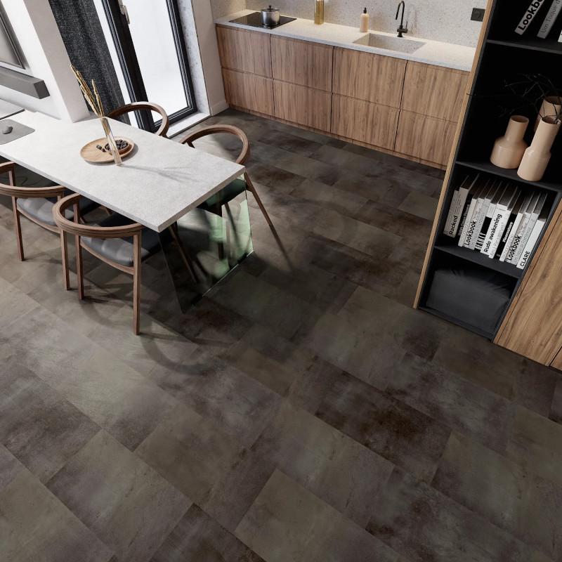 Urban Surfaces SoundTec Tile Obsidian 9603 OnFlooring