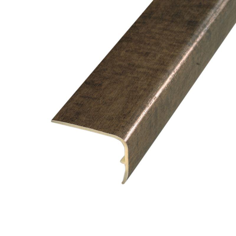 Mohawk LVT Stair Nose 78.75INCH Brownstone OnFlooring